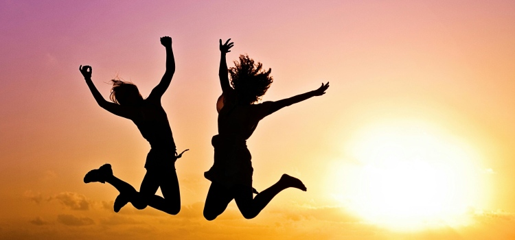 people jumping