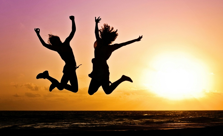people jumping
